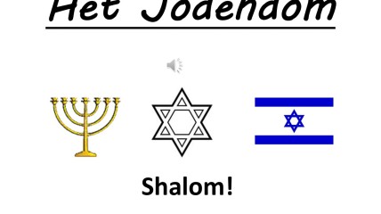 Voordracht Jodendom