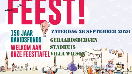 Feestelijke afsluiting jubileumjaar: 150 jaar Davidsfonds Geraardsbergen